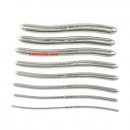 RHD Urethral dilators set both side 8 pieces - Ø 3-18 mm